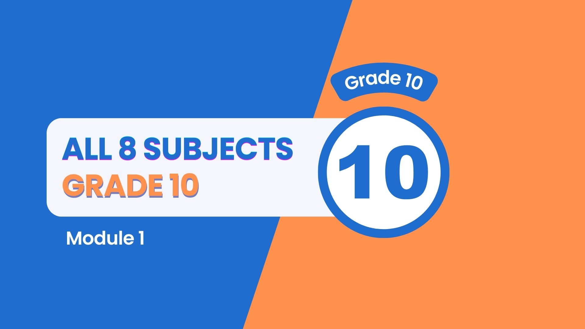 Grade 10: Semester 1