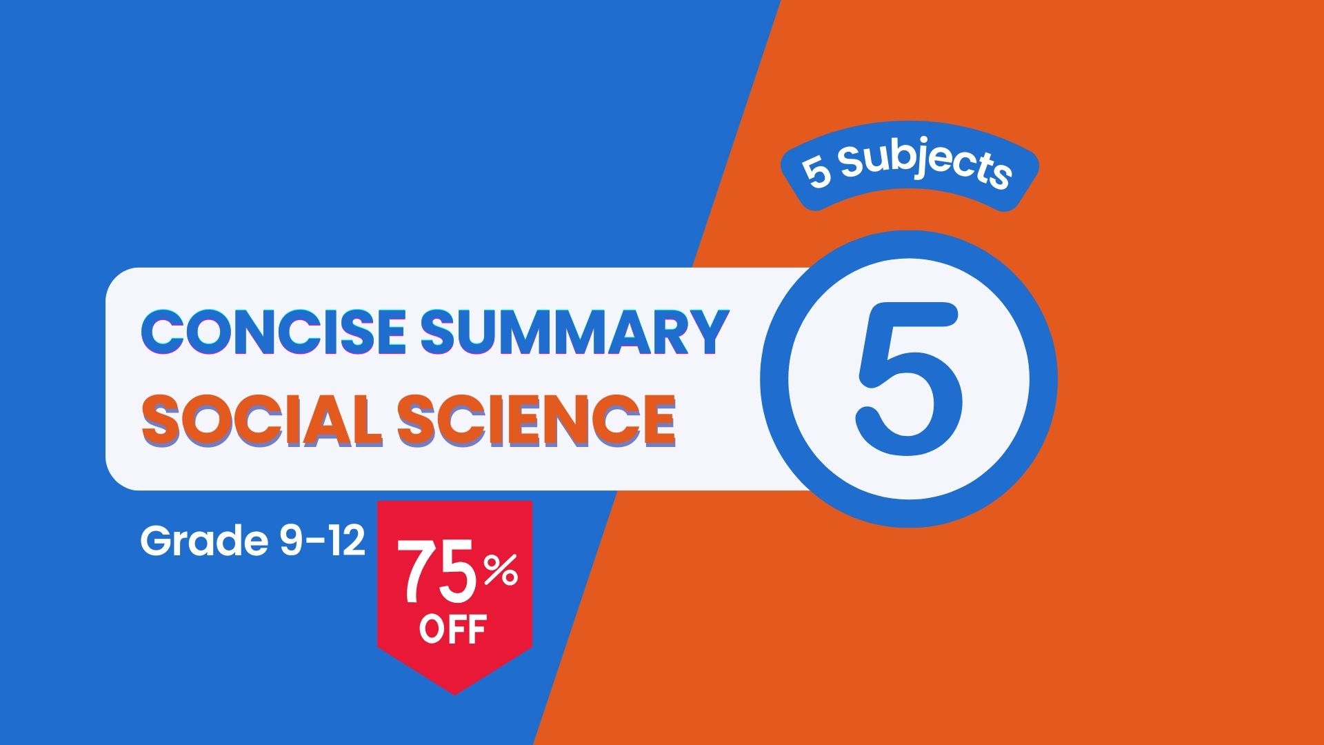Concise Summary: Grade 9-12 - Social (On sale)